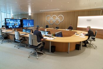 International Olympic Committee President Thomas