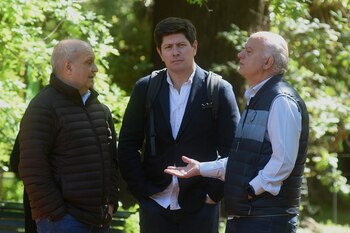 Hernán Lombardi, Derek Hampton y