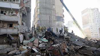 Ucrania convoca al Consejo de Seguridad de la ONU por el ataque de Rusia que deja doce muertos en Kiev