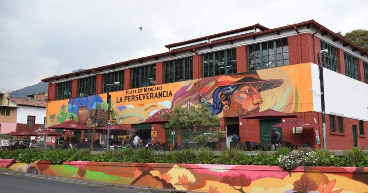 Este es el mercado La Perseverancia, en el centro de Bogotá - crédito Alcaldía de Bogotá