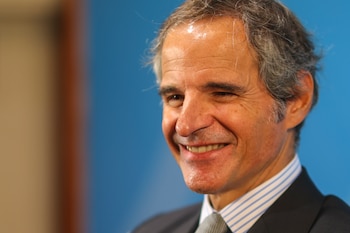 El director general del Organismo Internacional de Energía Atómica (OIEA), Rafael Grossi, en una fotografía de archivo. (EFE/ARCHIVO)