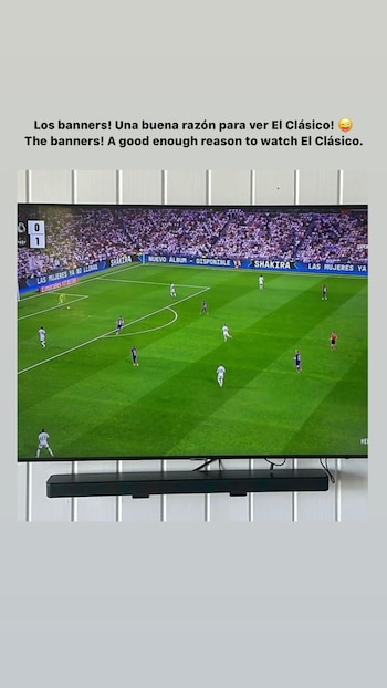 La cantante barranquillera vio el