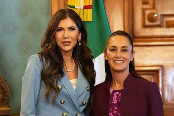 Kristi Noem habló de su