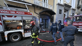 Un gran incendio engulle el