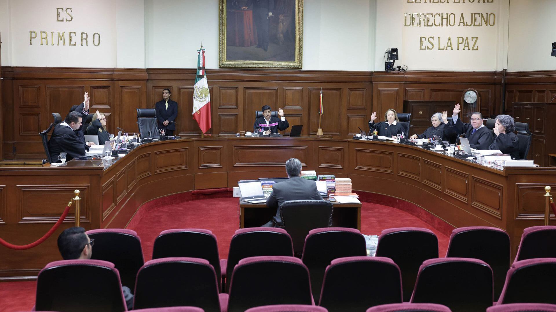 La Suprema Corte legitimó en Durango la duración de tres años para la presidencia del Tribunal Superior de Justicia y su método de designación. Crédito: ANDREA MURCIA /CUARTOSCURO