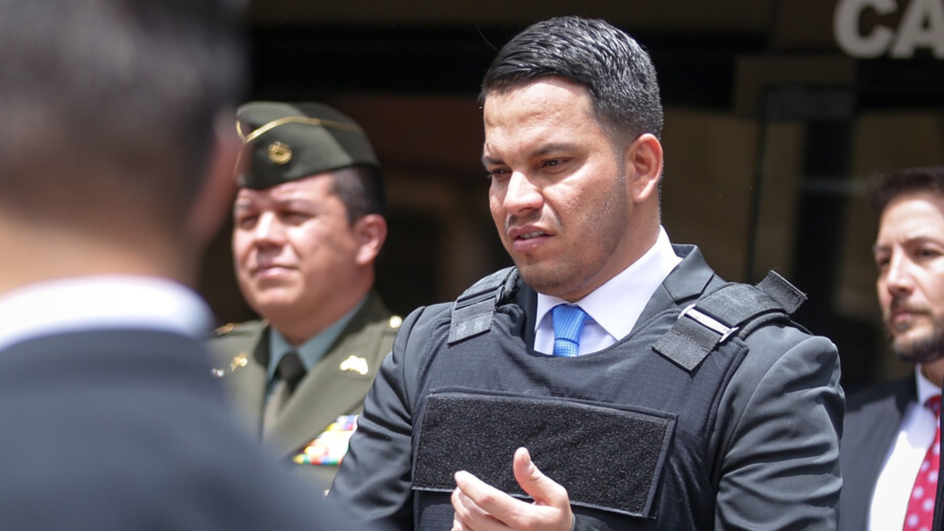 Pinilla permaneció en una guarnición militar desde agosto de 2024 - crédito Catalina Olaya/Colprensa
