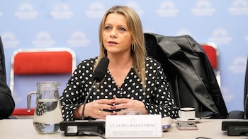 La subsecretaria de Ingresos Públicos, Claudia Balestrini