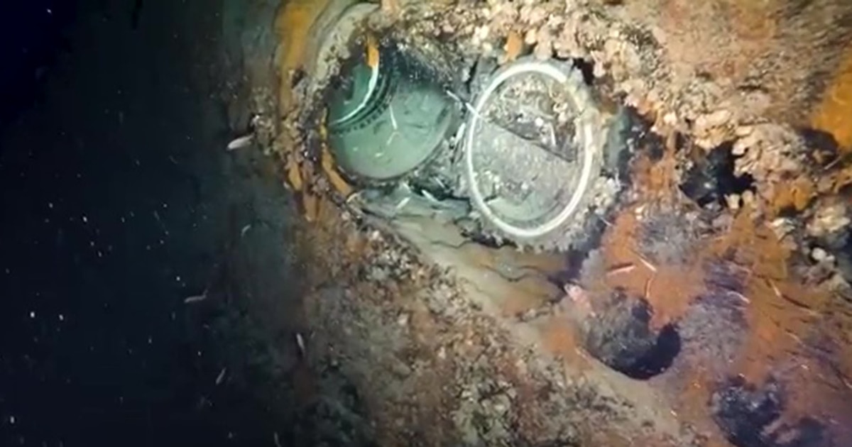 Los cazadores de naufragios encuentran un submarino perdido de la Segunda Guerra Mundial que desapareció con 64 tripulantes a bordo