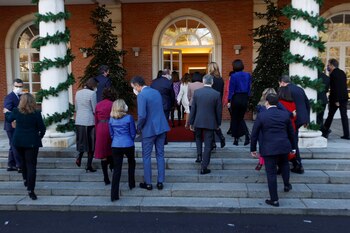 Los miembros del nuevo Gobierno