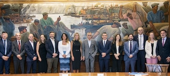 Autoridades del Ministerio de Salud