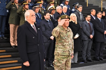 El ministro de Defensa, Jorge