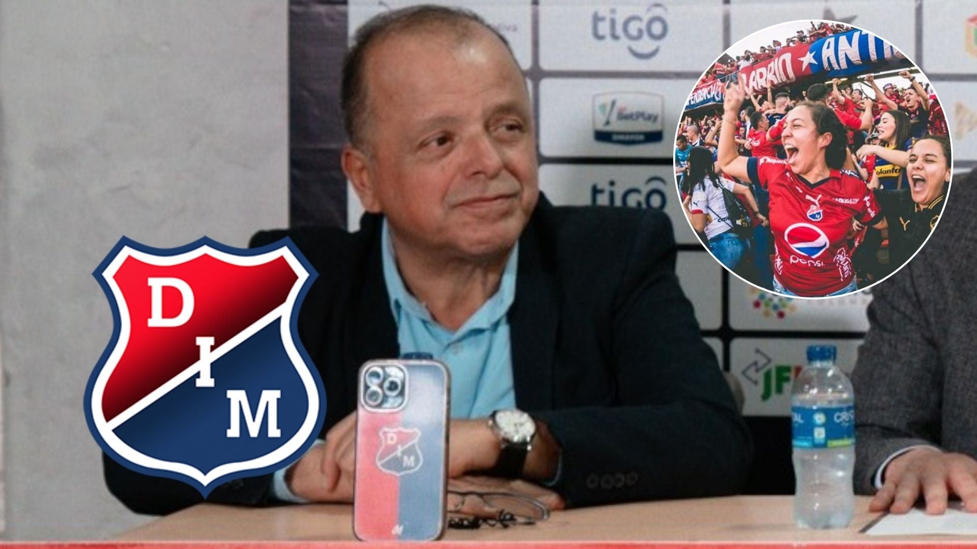 Raúl Giraldo, máximo accionista del DIM, pidió disculpas a la hinchada del equipo y renunció a la representación legal del club - crédito DIM