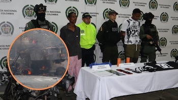 Autoridades detienen a implicados en ataques con vehículos bomba contra batallones militares en Cali y Palmira