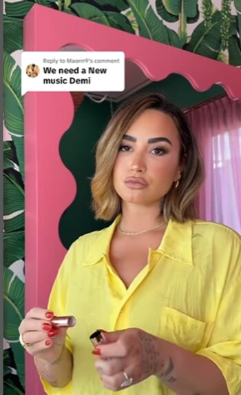 Demi Lovato sobre su próximo