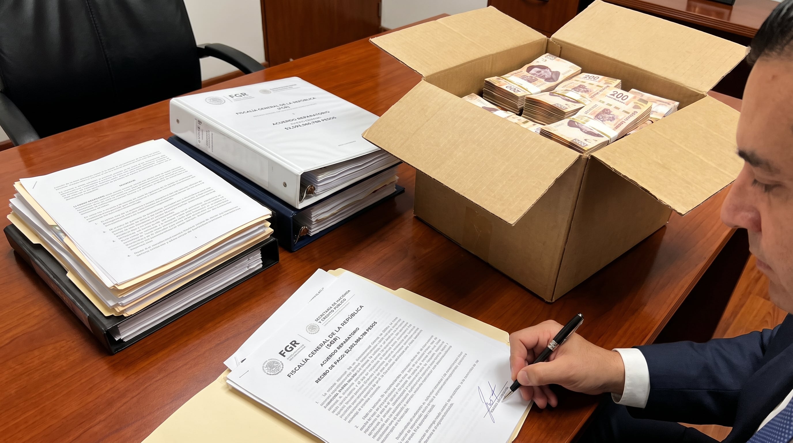 Fiscalía recupera más de 2 mil 500 millones de pesos mediante un pacto fiscal con Topo Chico