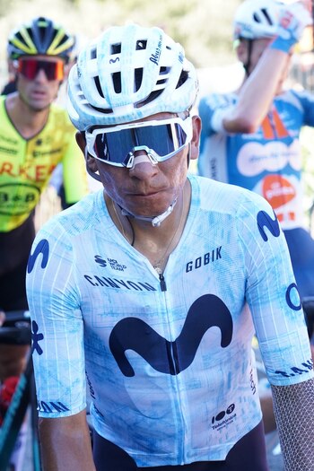 Nairo Quintana corre la que