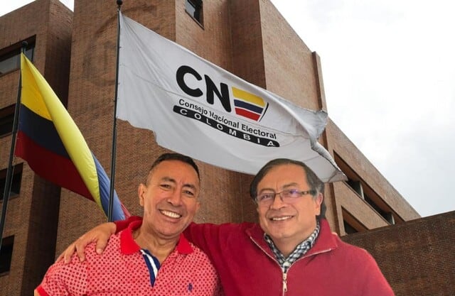 El expresidente de la República Gustavo Petro ha salido en diferentes ocasiones en defensa de Ricardo Roa, presidente de Ecopetrol por sanción del CNE - crédito @petrogustavo/X/Colprensa