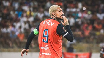 Paolo Guerrero no pudo jugar