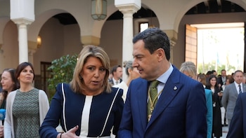 Moreno conversa con Susana Díaz