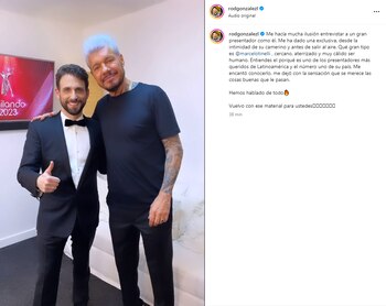 Rodrigo González entrevistó a Marcelo