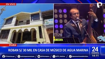 Asaltan casa de cantante de