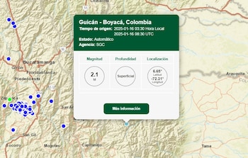 El movimiento telúrico tuvo una