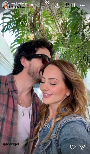 La presentadora Andrea Legarreta con