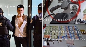 Cae ladrón que utilizaba drones