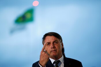 El presidente de Brasil, Jair