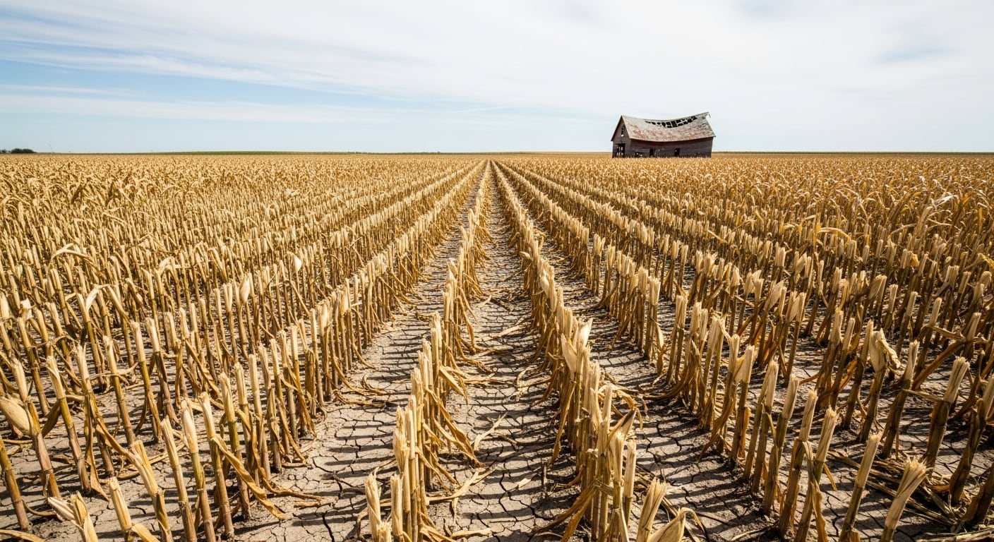 Las condiciones de sequía extrema han reducido la disponibilidad de agua, dañado cultivos y generado pérdidas entre pequeños y medianos productores agrícolas y ganaderos. (Imagen Ilustrativa Infobae)