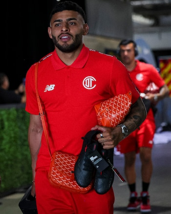 Llegada de Toluca para el Campeón de Campeones. (X/ @TolucaFC)