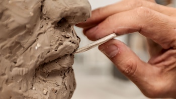 Carlos Benavídez en plena acción