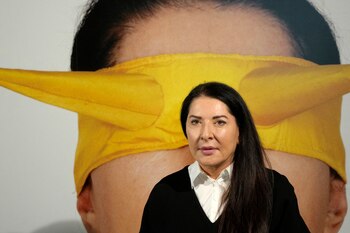 La artista Marina Abramovic (REUTERS/Ints
