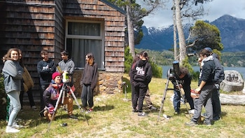 Una escuela de El Bolsón,