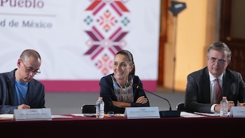 En medio de incertidumbre por el T-MEC, Sheinbaum se reúne con empresarios en Palacio Nacional. (Foto: Presidencia)
