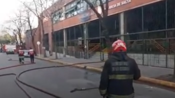 Evacuaron un colegio de Parque