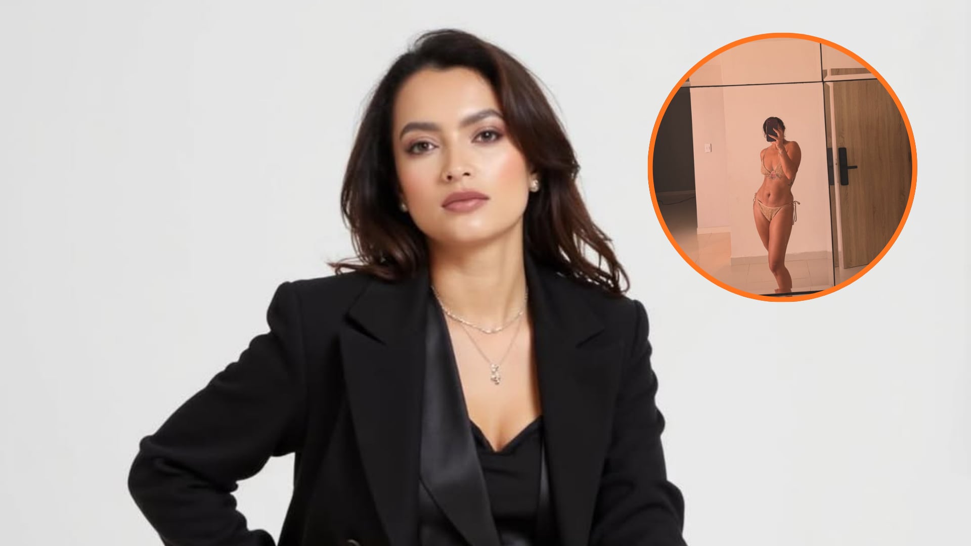 Andrea Petro habló de su cuerpo tras compartir una fotografía en traje de baño - crédito @andreapetro91/Instagram