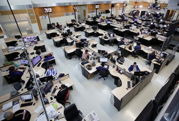 La redacción de Multimedios Television