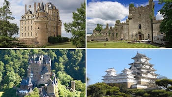 Los 10 castillos más impresionantes del mundo: del cañonazo de Edimburgo a la puerta al infierno de Houska