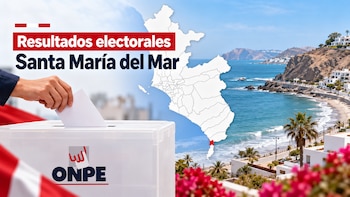 Elecciones en Santa María del Mar 2026: quién gana según el conteo de la ONPE