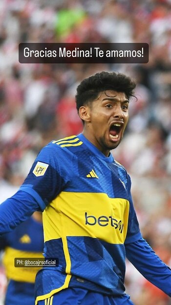 La imagen que compartió en