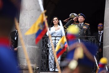 La vicepresidenta de Ecuador, Verónica
