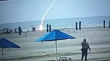 En video quedó gravado el