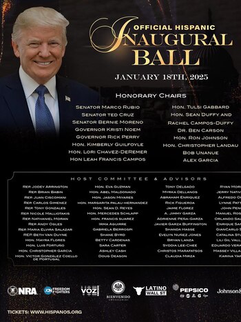 Invitación a la Gala Hispana