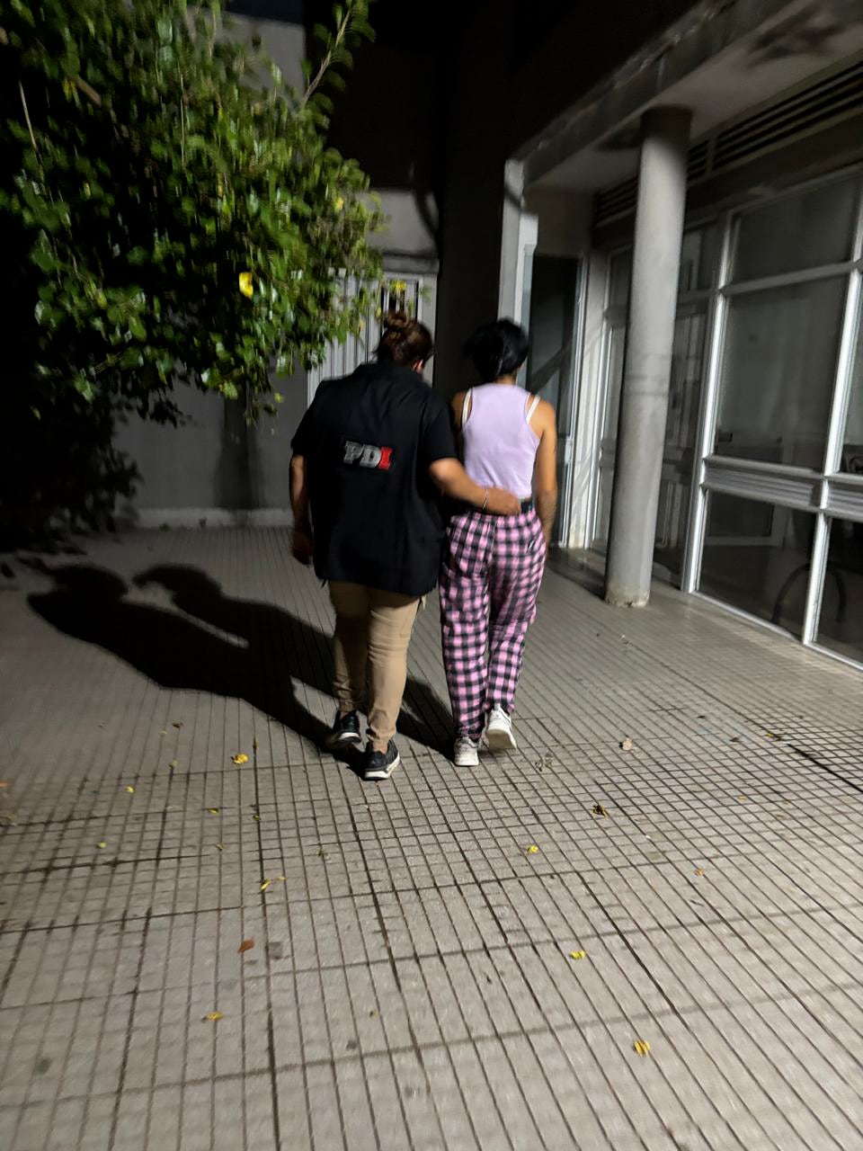 La adolescente de 16 años que fue aprehendida tras el brutal ataque a Delfina.