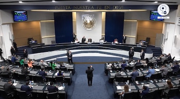 La Asamblea Legislativa ratificó los cambios constitucionales con mayoría calificada./ (Asamblea Legislativa)