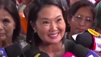 Keiko Fujimori pide una campaña electoral sin agresiones y llama a respetar las decisiones del JNE: “Hagamos este proceso sin agresiones”