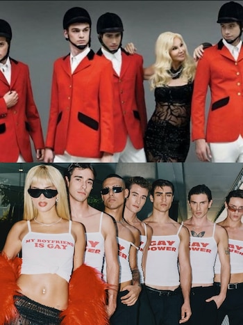 La sensual sesión de fotos de Julieta Poggio homenajeando a Susana Giménez