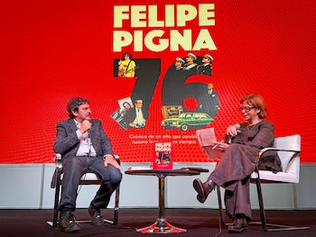 Felipe Pigna y Flavia Pitella presentan "76" en la Feria del LIbro