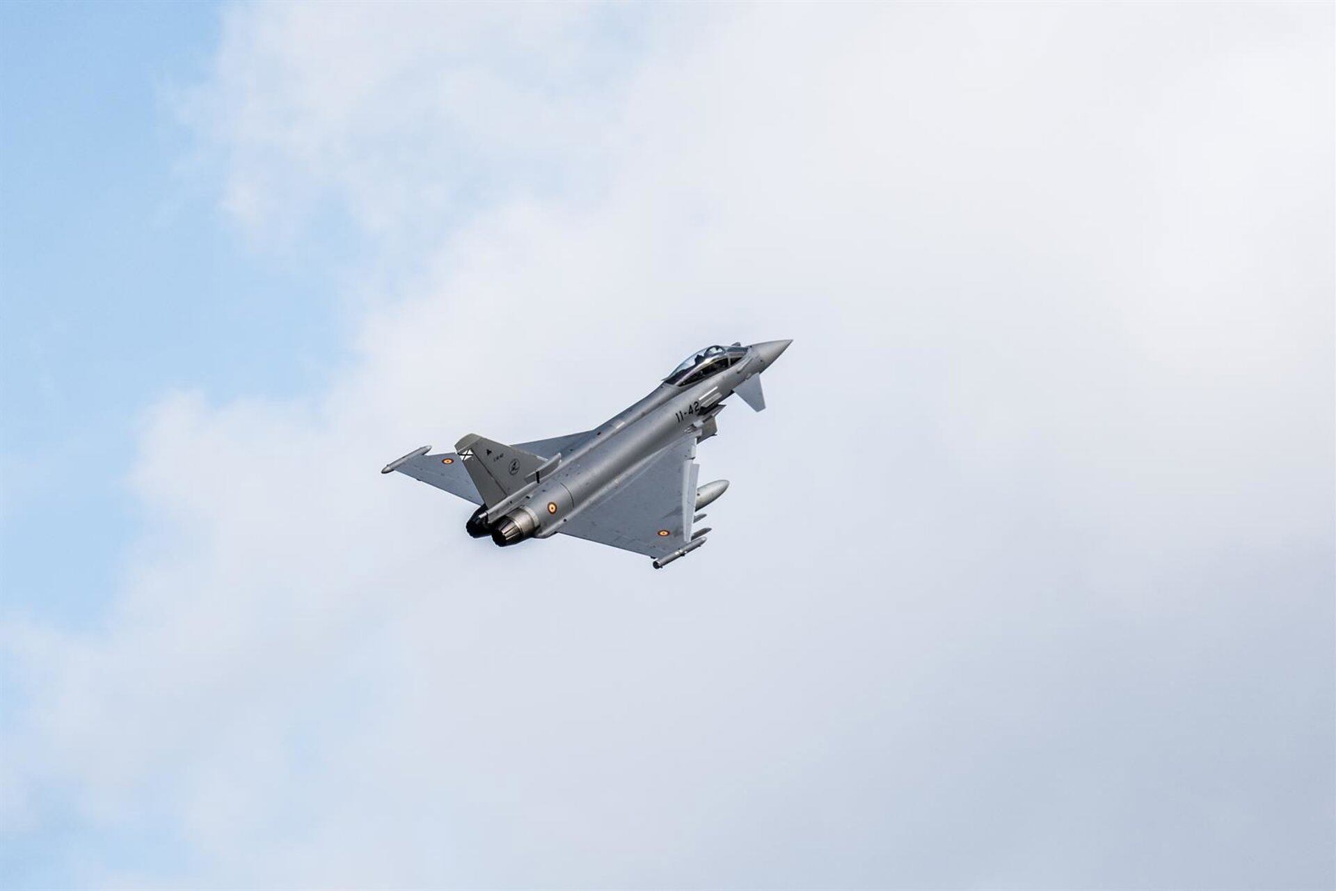 El Ejército del Aire y del Espacio recibirá los tres primeros Eurofighter para sustituir a los F18 a principios de 2026